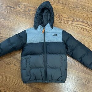 The North Face Black and Gray Puffer Jacket